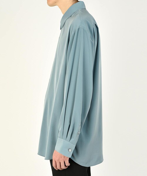 LAD MUSICIAN（ラッドミュージシャン）の「DECHINE L/S SHIRT（その他・メンズ・WHITE/BLACK/SAX BLUE・42/44）」の4枚目の写真