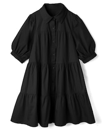 GRL | ボリュームティアードシャツワンピース(シャツワンピース)