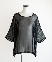 Marient | メッシュオーバーTEE(Tシャツ/カットソー)