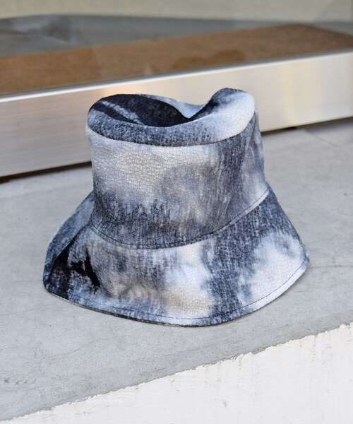 Marient(マリエント)の「タイダイバケットHat(ハット・レディース・ベージュ/ブルー/グレー・FREE)」の2枚目の写真