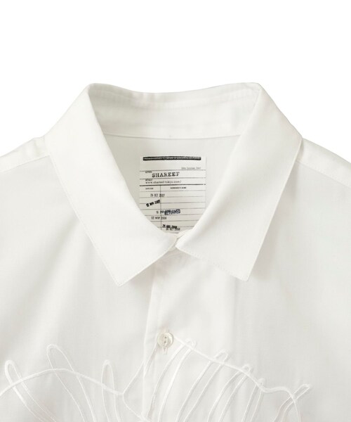 SHAREEF（シャリーフ）の「STUDIOUS別注 EMBROIDERY SS SH（）」 - WEAR