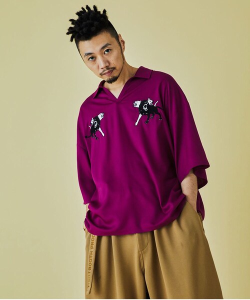 TIGHTBOOTH PRODUCTION（タイトブースプロダクション）の「KERBEROS OPEN SHIRT（その他・メンズ・WINE/GREEN・M/L）」の10枚目の写真