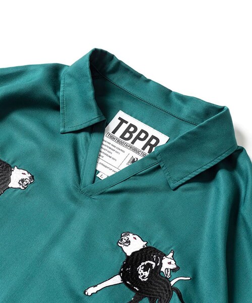 TIGHTBOOTH PRODUCTION（タイトブースプロダクション）の「KERBEROS OPEN SHIRT（その他・メンズ・WINE/GREEN・M/L）」の3枚目の写真