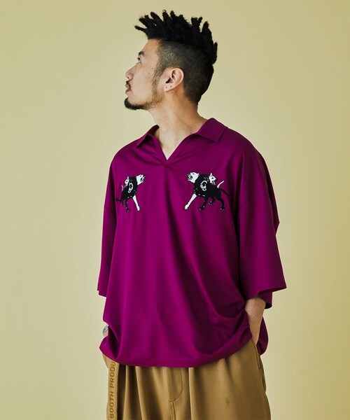 TIGHTBOOTH PRODUCTION（タイトブースプロダクション）の「KERBEROS OPEN SHIRT（その他・メンズ・WINE/GREEN・M/L）」の9枚目の写真