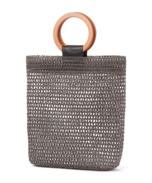 Andemiu（アンデミュウ）の「ブレードリングトート（バッグ・オフホワイト/グレー）」の10枚目の写真