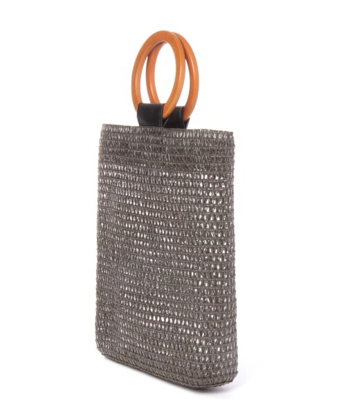 Andemiu（アンデミュウ）の「ブレードリングトート（バッグ・オフホワイト/グレー）」の9枚目の写真