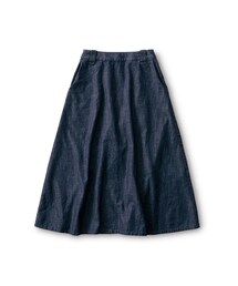 and myera（アンド マイラ）の「and myera シンプルなデニムスカート（レディースファッション > ボトムス > スカート）」