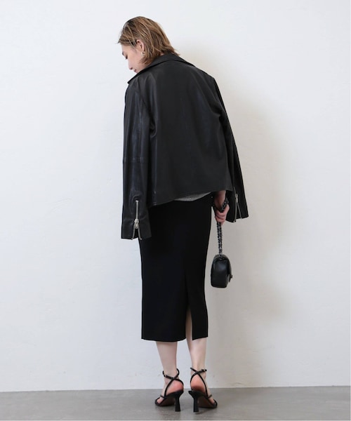 Deuxieme Classe EDEN Flare スカート　ブラック　38 Deuxieme Classe（ドゥーズィエムクラス）の「EDEN Flare スカート