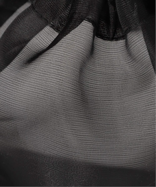 LE TALON（ルタロン）の「LAUGOA リボンメッシュワンハンドル（バッグ・ブラック/(001)/フリー/在庫あり）」の10枚目の写真