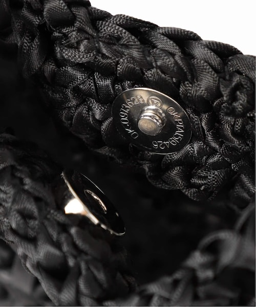 LE TALON（ルタロン）の「LAUGOA リボンメッシュワンハンドル（バッグ・ブラック/(001)/フリー/在庫あり）」の8枚目の写真