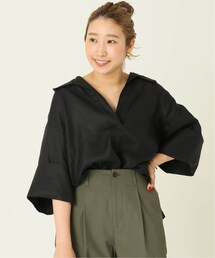 journal standard L'essage（ジャーナルスタンダードレサージュ）の「《予約》フレンチリネン セーラーブラウス◆（その他）」