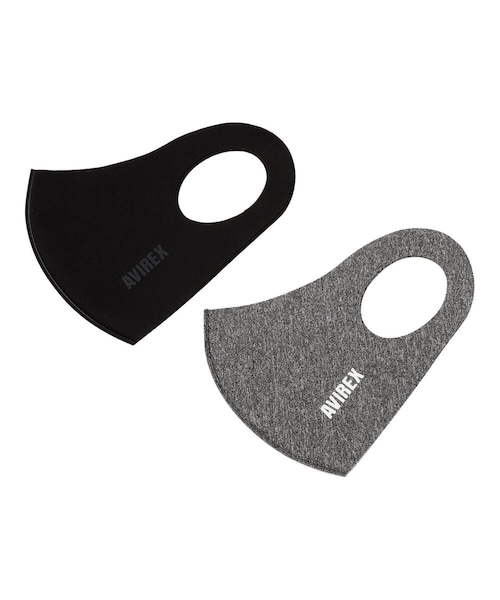 AVIREX(アヴィレックス)の「【直営店限定】アヴィレックス 2ピースマスク/2PIECE MASK/AVIREX(その他・メンズ・BLACK/OTHER・S, M, L)」の1枚目の写真