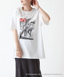 DISCOAT | 【LIFE/ライフ】Tシャツ（ユニセックスで着用可能）(Tシャツ/カットソー)