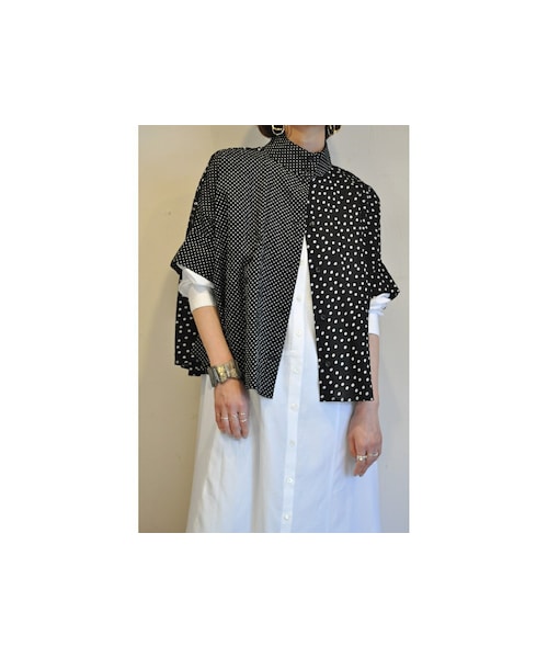 margaux（マルゴー）の「フレアブラウス（シャツ/ブラウス・レディース・ブルー/レッド/ホワイト・one）」の2枚目の写真