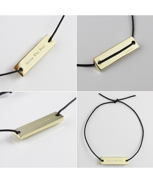 les desseins de DIEU（レデッサンドゥデュー）の「レ デッサン ドゥ デュー 986 セイズ ザ デイ L コード ブレスレット（ブレスレット・レディース・ゴールド・free）」の3枚目の写真