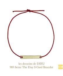 les desseins de DIEU | レ デッサン ドゥ デュー 985 セイズ ザ デイ S コード ブレスレット(ブレスレット)