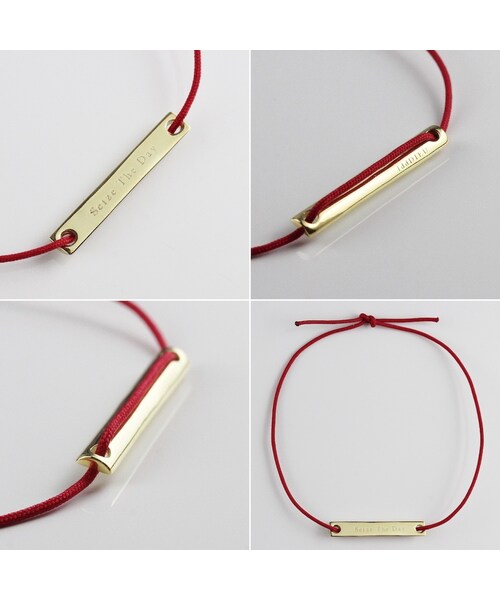 les desseins de DIEU（レデッサンドゥデュー）の「レ デッサン ドゥ デュー 985 セイズ ザ デイ S コード ブレスレット（ブレスレット・レディース・ゴールド・free）」の3枚目の写真