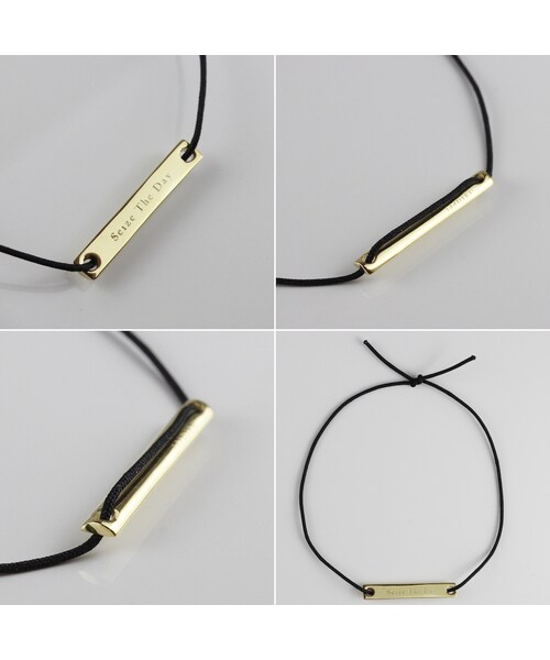 les desseins de DIEU（レデッサンドゥデュー）の「レ デッサン ドゥ デュー 985 セイズ ザ デイ S コード ブレスレット（ブレスレット・レディース・ゴールド・free）」の5枚目の写真