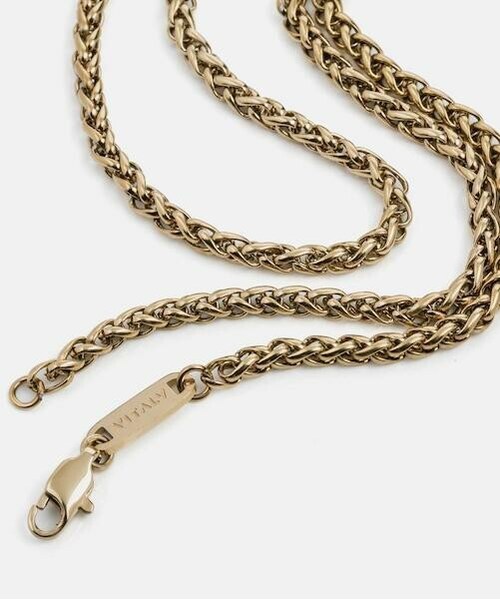 Vitaly（バイタリー）の「VITALY FLOWER BASKET WEAVE CHAIN（ネックレス）」 WEAR