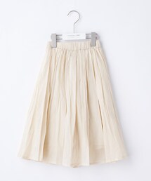 【KIDS】indiaボイルインナーパンツ付きスカート