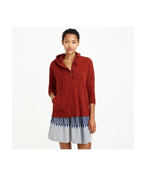 j crew pocket sweatshirt