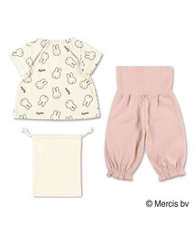 BRANSHES（ブランシェス）の「【ミッフィー】半袖パジャマセット（ルームウェア/パジャマ・キッズ）」