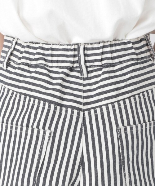 studio CLIP（スタディオクリップ）の「ヘリンボンラップパンツ（パンツ・ヒッコリー/アイボリー/ネイビー）」の15枚目の写真
