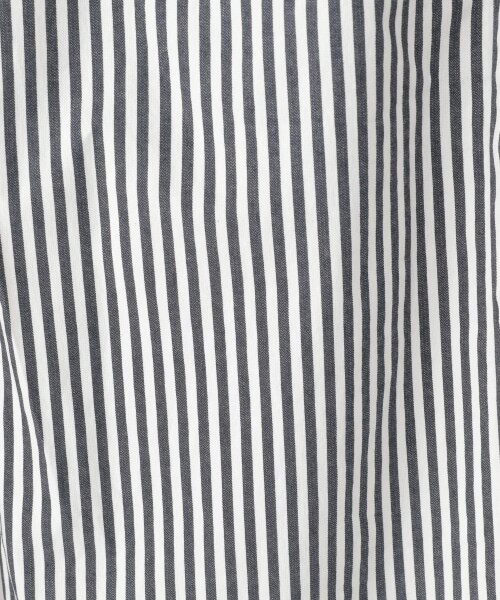 studio CLIP（スタディオクリップ）の「ヘリンボンラップパンツ（パンツ・ヒッコリー/アイボリー/ネイビー）」の16枚目の写真