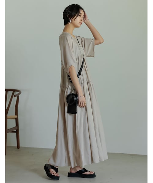 Re:EDIT（リエディ）の「ポーチ付きリングミニショルダーバッグ（バッグ・レディース・ブラック/アイボリー・フリーサイズ）」の5枚目の写真