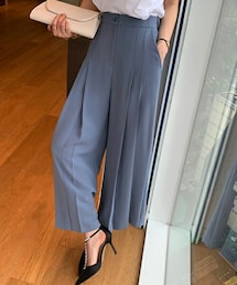 DHOLIC | バックゴムツータックパンツ(その他パンツ)