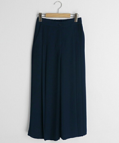 DHOLIC（ディーホリック）の「バックゴムツータックパンツ（その他パンツ・レディース・ブルー/ブラック/その他・ONESIZE）」の3枚目の写真