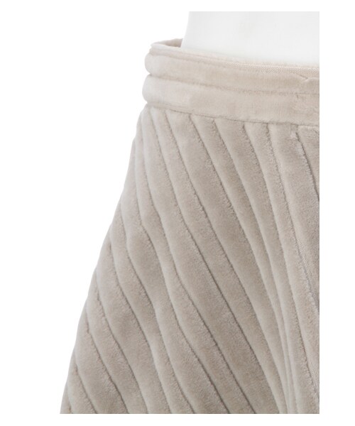 k3&co.(ケイスリーアンドコー)の「DRAMA MINI SKIRT(スカート・レディース・GREY/BROWN・S)」の5枚目の写真
