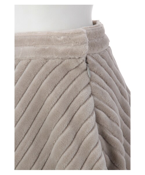 k3&co.(ケイスリーアンドコー)の「DRAMA MINI SKIRT(スカート・レディース・GREY/BROWN・S)」の6枚目の写真