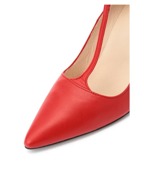 k3&co.(ケイスリーアンドコー)の「STRAWBERRY FIELD PUMPS(シューズ・レディース・RED/BLACK・3/4/5)」の6枚目の写真