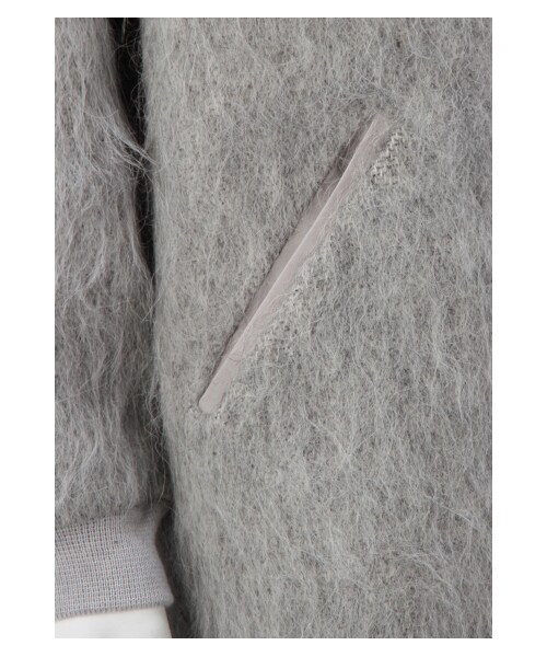 nanushka（ナヌーシュカ）の「MAIA（ジャケット/アウター・レディース・GREY・S）」の6枚目の写真