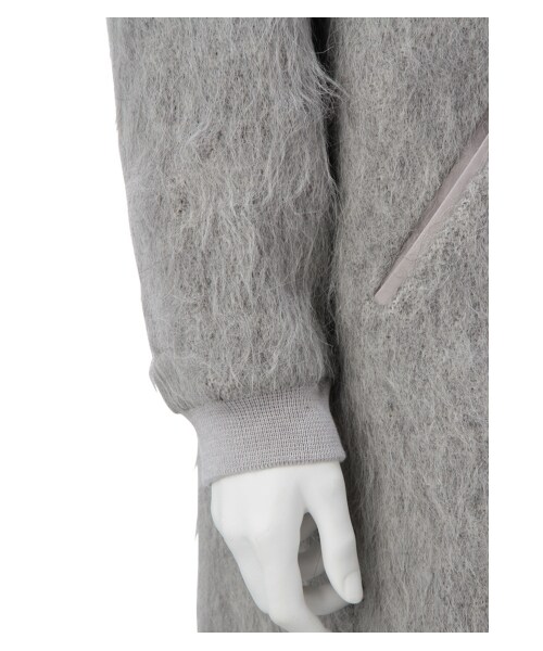 nanushka（ナヌーシュカ）の「MAIA（ジャケット/アウター・レディース・GREY・S）」の5枚目の写真