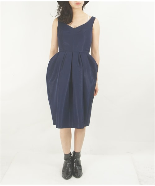 made in HEAVEN(メイドインヘブン)の「made in HEAVEN(ワンピース/ドレス・レディース・ライラック/ブラック/ネイビー・0)」の8枚目の写真