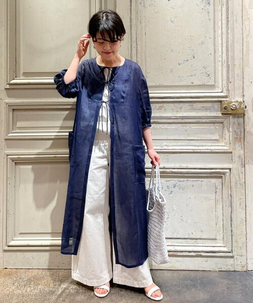 BEARDSLEY（ビアズリー）の「《HiROMITHiSTLE》リネンハオリワンピース