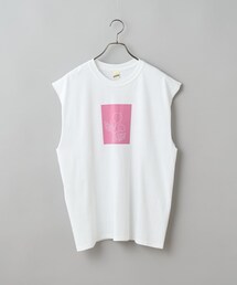 CIAOPANIC | 【SCREEN STARS/スクリーンスターズ】フラワープリントノースリTシャツ(Tシャツ/カットソー)