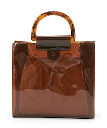 2Way巾着付きミニハンドバッグ