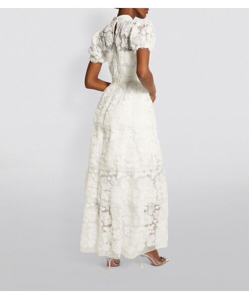 self-portrait(セルフポートレート)の「Self-Portrait Bridal Embroidered Lace Maxi Dress(その他トップス・レディース・10/12/14/4/6/8)」の5枚目の写真