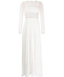 self-portrait | Crochet Detail Long Dress(その他トップス)