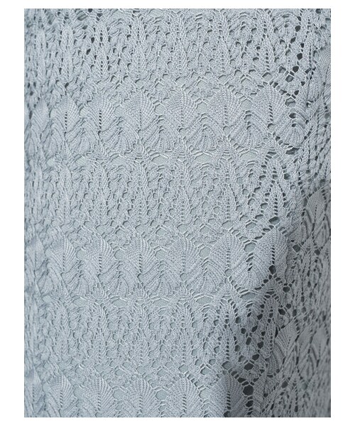 earth music&ecology（アースミュージックアンドエコロジー）の「レースパンツ（パンツ・アイボリー/チャコールグレー/グレーベージュ/ミント・F）」の5枚目の写真