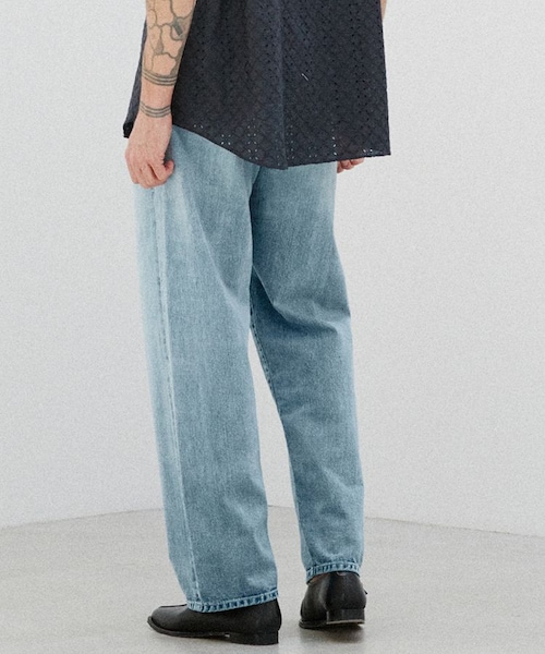 LIDNM(リドム)の「VAJIRA ICE WASH DENIM(デニムパンツ・メンズ・ブルー・S/M/L)」の4枚目の写真