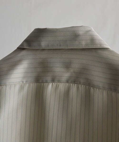 LIDNM（リドム）の「SILK PIN STRIPE SHIRT（シャツ/ブラウス）」 - WEAR