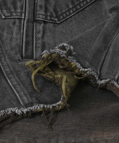 doublet（ダブレット）の「doublet DAMAGED SILK DENIM JACKET 