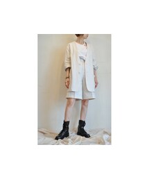 -- | ノーカラーオーバージャケット(ノーカラージャケット)