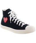 Comme des Garcons | Unisex PLAY Comme des Garcons® for Converse® high-top sneakers(球鞋)