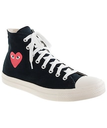 COMME des GARCONS | Unisex PLAY Comme des Garcons® for Converse® high-top sneakers(スニーカー)