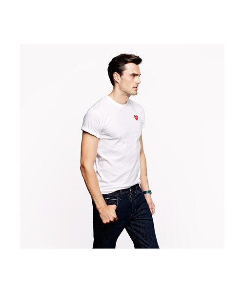 COMME des GARCONS(コムデギャルソン)の「PLAY Comme des Garcons® tee(Tシャツ/カットソー・メンズ・black/multi・X-LARGE/LARGE/SMALL/MEDIUM)」の3枚目の写真